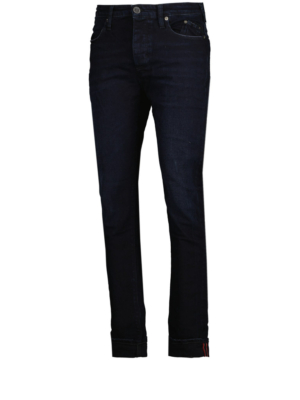 Blue De Genes Jeans Slim Fit 3325 Coated Zwart Heren